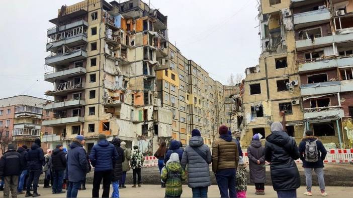 Rusya'dan Kiev'e büyük İHA saldırısı: 1 ölü, 3 yaralı