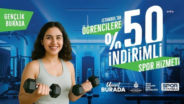 Spor İstanbul'dan öğrencilere yüzde 50 indirim
