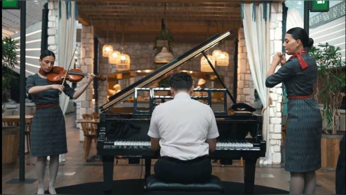 THY pilotu ve kabin ekibinden 19 Mayıs sürprizi