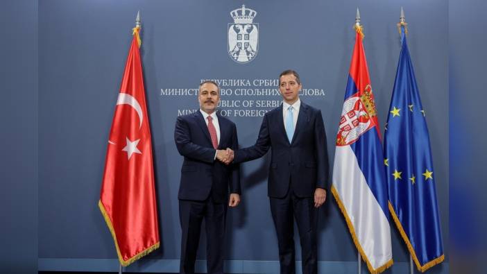 Dışişleri Bakanı Fidan, Sırbistan'da: Mevkidaşı Duriç ile görüştü