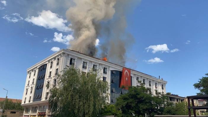 Iğdır'da kız öğrenci yurdunda yangın: Öğrenciler tahliye edildi