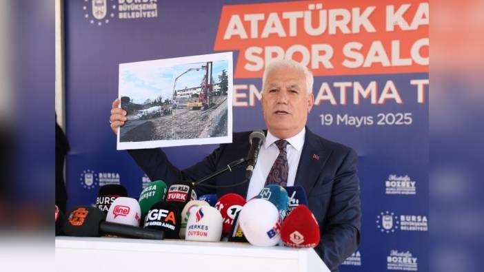 Bursa Atatürk Spor Salonu’nun temeli atıldı