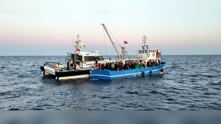 Enez açıklarında 92 kaçak göçmen yakalandı