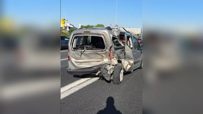 Gebze'de trafik kazası: 2 yaralı