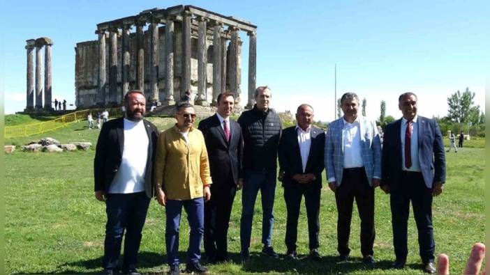 Aizanoi Antik Kenti ziyaretçi rekoru kırıyor