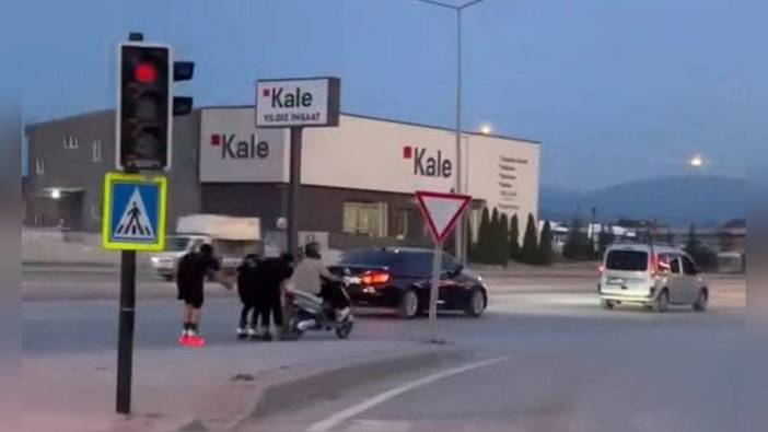 Bursa'da patenli 3 gencin tehlikeli yolculuğu