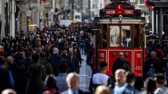 Türkiye'nin nüfusu 83 milyon 154 bin 997 kişiye ulaştı