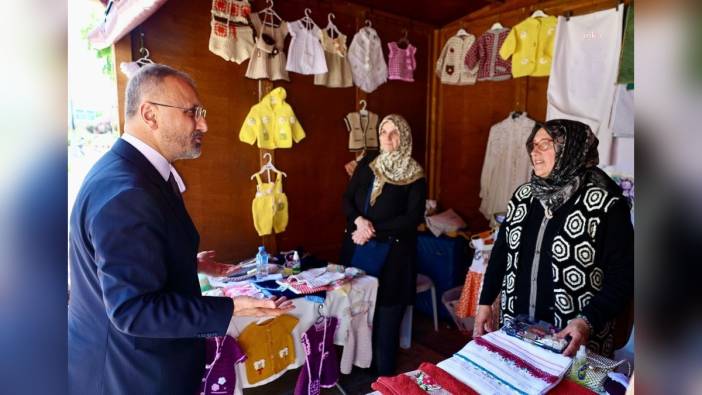 Eyüpsultan Belediyesi'nden kadın girişimcilere destek: 'Kadın El Emeği Durağı' açıldı