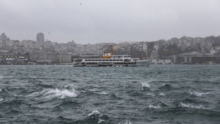 İstanbul için fırtına uyarısı