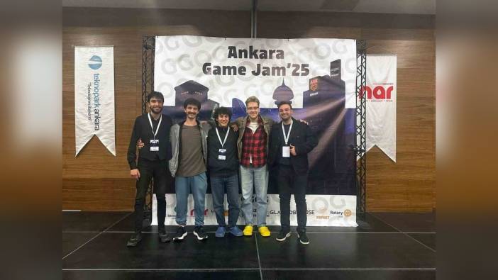 MSKÜ öğrencileri Ankara Game Jam'de ödül aldı