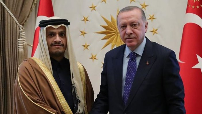 Cumhurbaşkanı Erdoğan Katar Başbakan Yardımcısı Al Sani'yi kabul etti