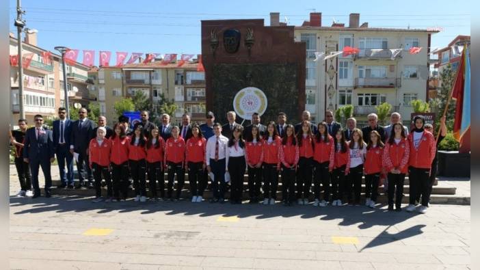 Kahramankazan'da 19 Mayıs coşkusu