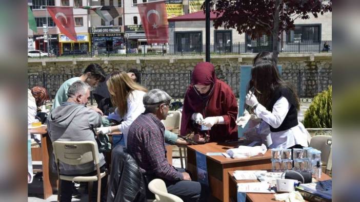 Bayburt'ta Dünya Hipertansiyon Günü etkinliği