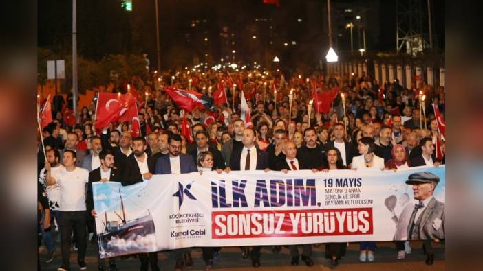 Küçükçekmece'de 19 Mayıs coşkusu