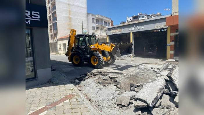 Söke Belediyesi: Değirmen Caddesi'ndeki çalışmalar tamamlandı, sırada ara sokaklar var