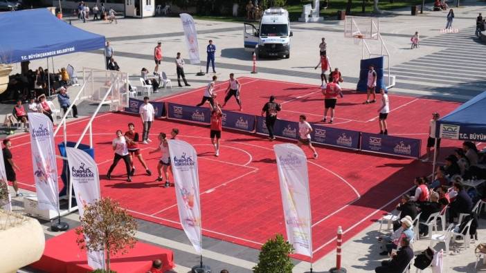 Büyükçekmece'de 3x3 Basketbol Gençlik Kupası heyecanı