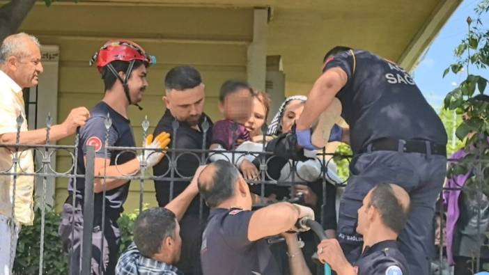 İnegöl'de korkuluk kazası: 11 yaşındaki çocuğun bacağına demir saplandı