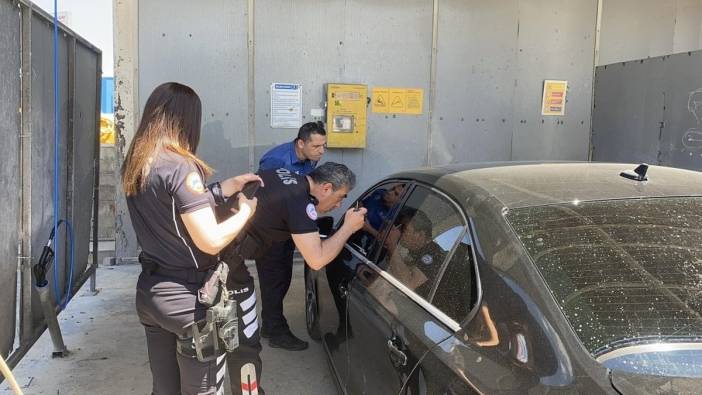 Aydın'da oto yıkamada uyuyan sürücüden uyuşturucu çıktı