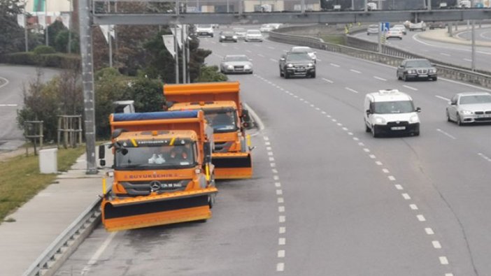 İstanbul'da kar yağışı başladı