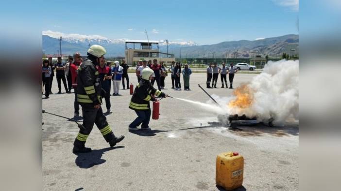 Erzincan Binali Yıldırım Üniversitesi'nde afet farkındalık etkinliği