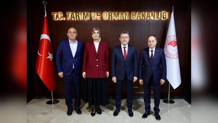 Vali Yiğitbaşı, Bakan Yumaklı'yı ziyaret etti