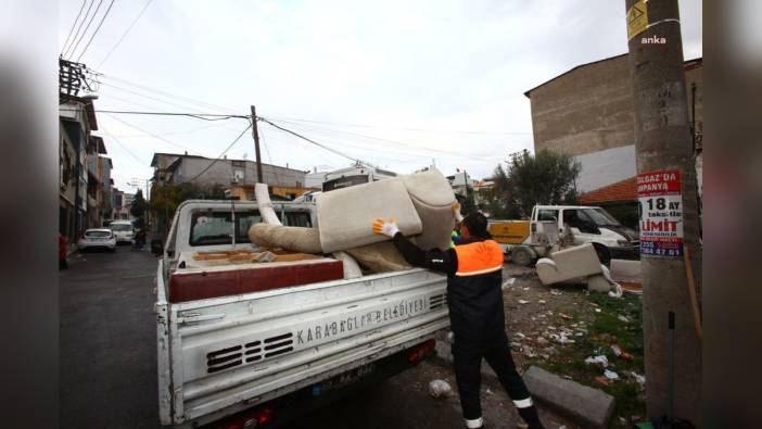 Karabağlar Belediyesi'nden çevre temizliği seferberliği