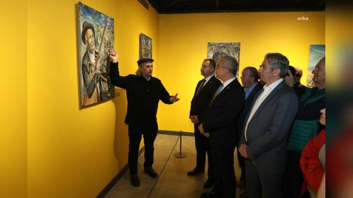 Eyüpsultan'da Haydar Özay sergisi: Aşık Veysel’den Nazım Hikmet’e 30 yıllık sanat yolculuğu