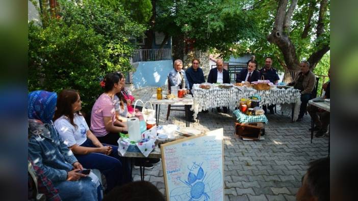 Edremit Kaymakamı Odabaş, Dünya Arı Günü'nde kadın arıcıları ziyaret etti