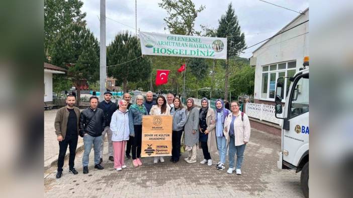Şehir ve Kültür Akademisi 7. hafta etkinliğini Armutalan Köyü'nde gerçekleştirdi