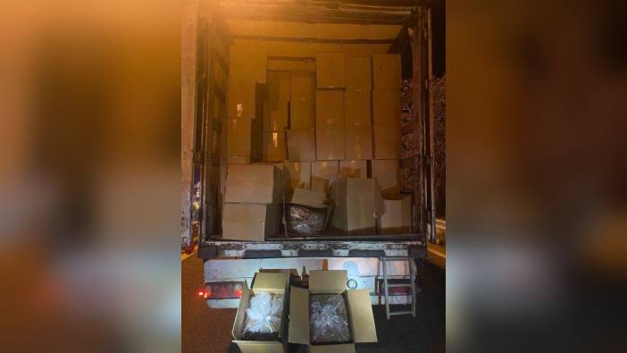 Ankara'da 9 milyon lira değerinde kaçak tütün ele geçirildi