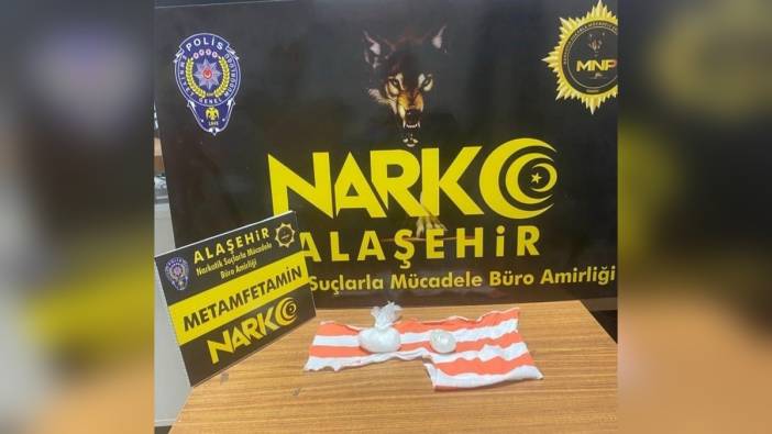 Alaşehir'de uyuşturucu operasyonu: 64 gram metamfetamin ele geçirildi