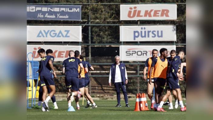 Fenerbahçe, Hatayspor maçı hazırlıklarına başladı