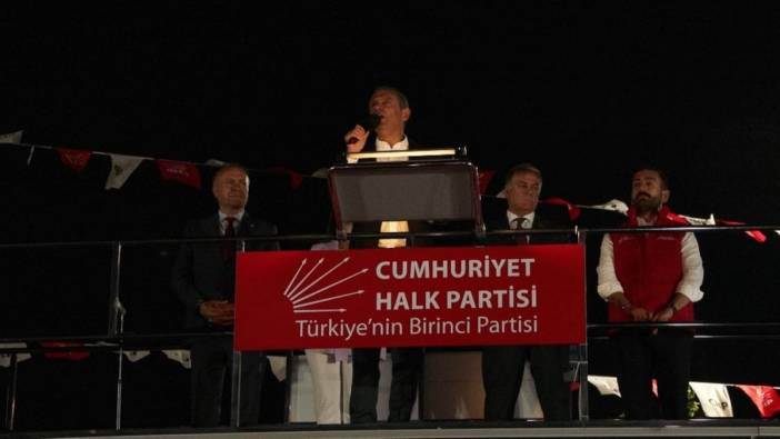 CHP lideri Özel'den Pendik mitinginde açıklamalar