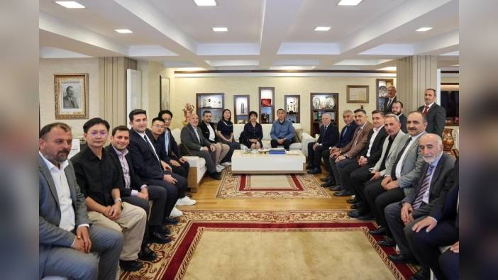 Erzurum Büyükşehir Belediyesi, Çinli yatırımcılarla sürdürülebilir enerji projelerini görüştü