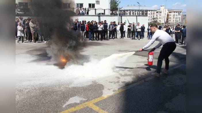 Aras Elektrik'te kapsamlı acil durum tatbikatı