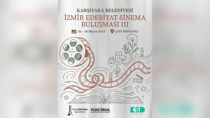 Karşıyaka Belediyesi'nden 3. İzmir Edebiyat ve Sinema Buluşması