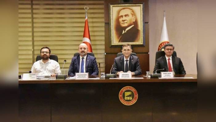 Gaziantep Sanayi Odası'nda makine metal sektör toplantısı