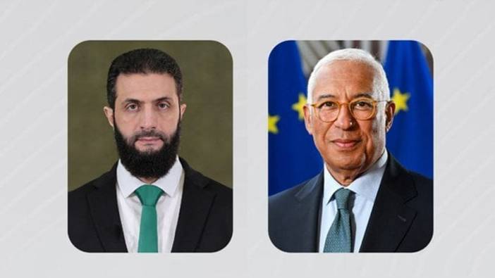 Avrupa Birliği Konseyi Başkanı Costa, Suriye Cumhurbaşkanı Şara’yı tebrik etti