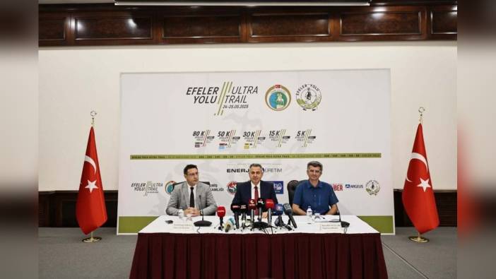 İzmir Valiliği: Efeler Yolu Ultra Trail heyecanı başlıyor