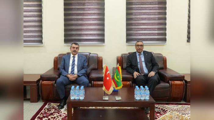 Milli Eğitim Bakanı Tekin, Moritanya'da temaslarda bulundu