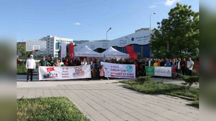 Kütahya'da Gençlik Haftası'nda sağlıklı yaşam vurgusu