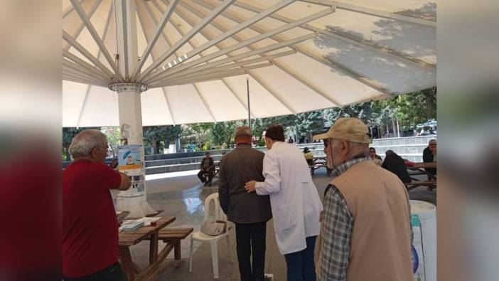 Beypazarı'nda sağlıklı yaşam kampanyasına yoğun ilgi