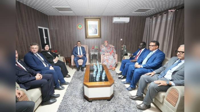 Milli Eğitim Bakanı Tekin, Moritanya Ticaret ve Turizm Bakanı ile görüştü