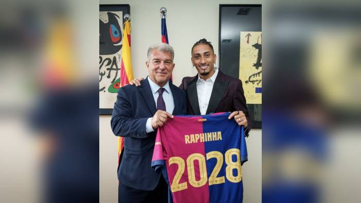 Barcelona, Raphinha ile sözleşme uzattı