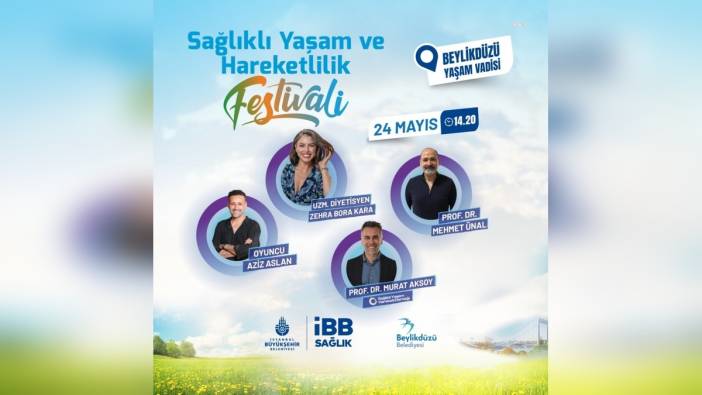 İBB ve Beylikdüzü Belediyesi'nden Sağlıklı Yaşam ve Hareketlilik Festivali