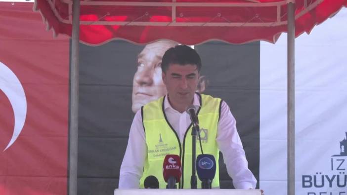 İzmir Büyükşehir Belediyesi, Bayraklı'da 78 milyon liralık yağmur suyu hattı projesine başladı