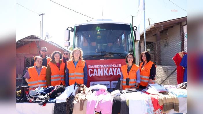 Çankaya Belediyesi'nden bayram öncesi kıyafet yardımı