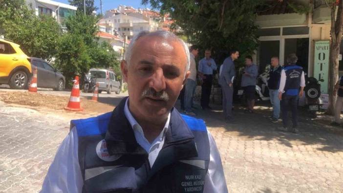 MUSKİ Müdür Yardımcısı Kali'den Datça'daki su patlağı açıklaması: 'Amacımız su tasarrufu'