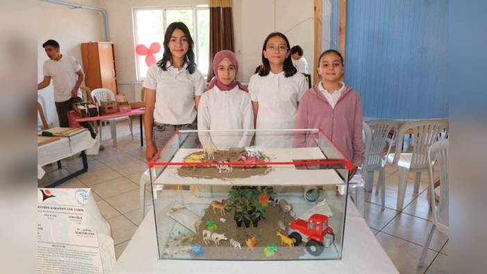 Bozdoğan'da bilim fuarı açıldı