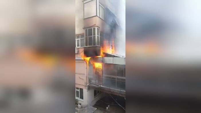 Mecidiyeköy'de kafede yangın